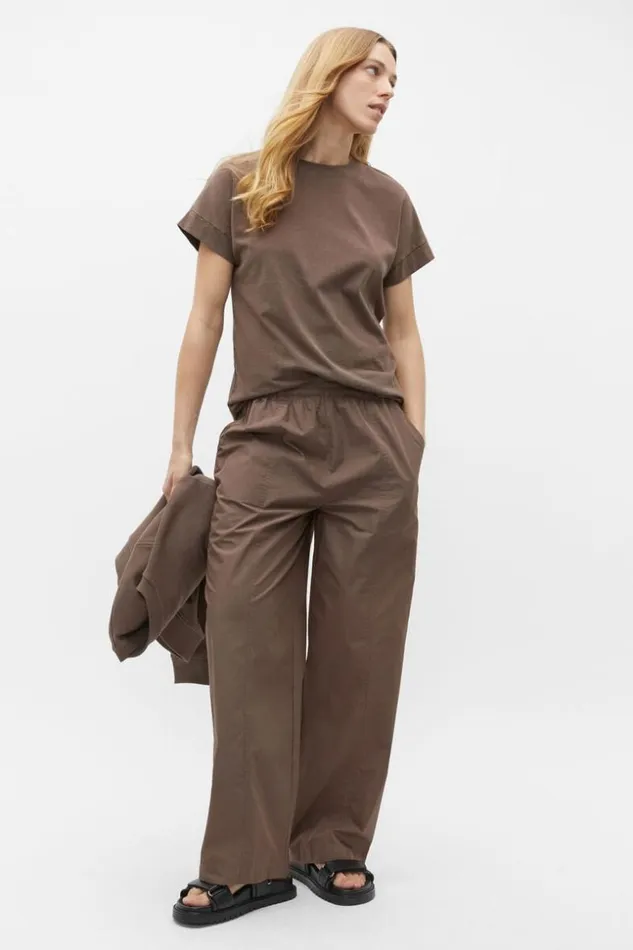 Woman Core Longline Tee Affogato Wash Seed Heritage TShirts and Tops