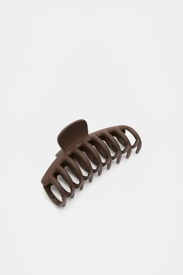 Woman Large Hair Claw Affogato Seed Heritage Hair Accessories