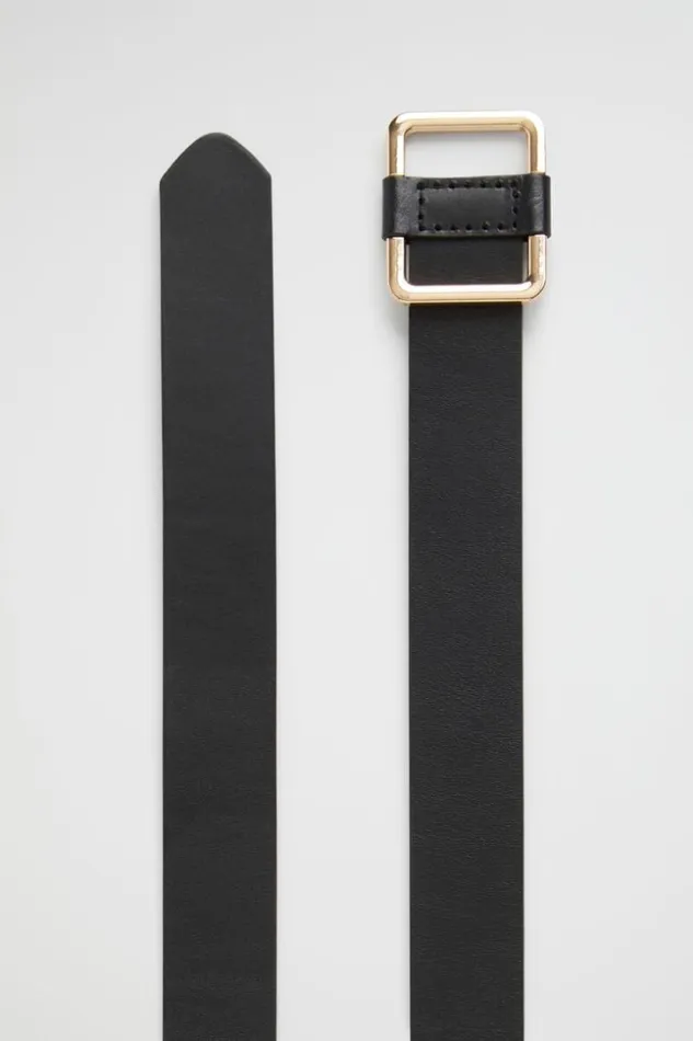 Woman Naomi Leather Hip Belt Black Seed Heritage Belts