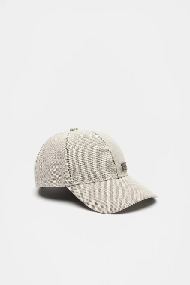 Woman Seed Logo Textured Cap Affogato Seed Heritage Hats and Gloves