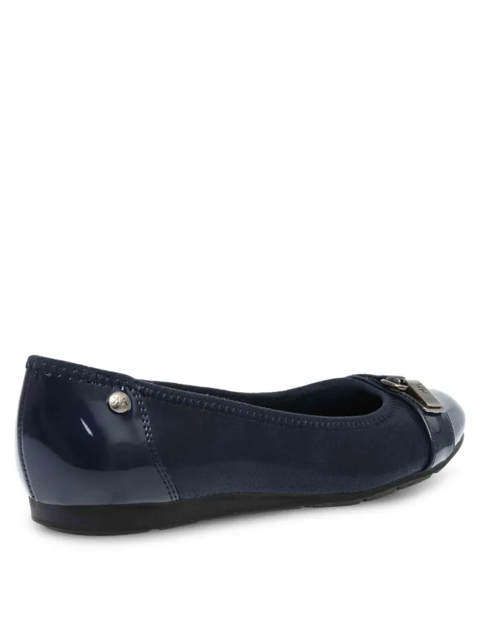 Women Able Flat Navy Anne Klein Flats and Loafers