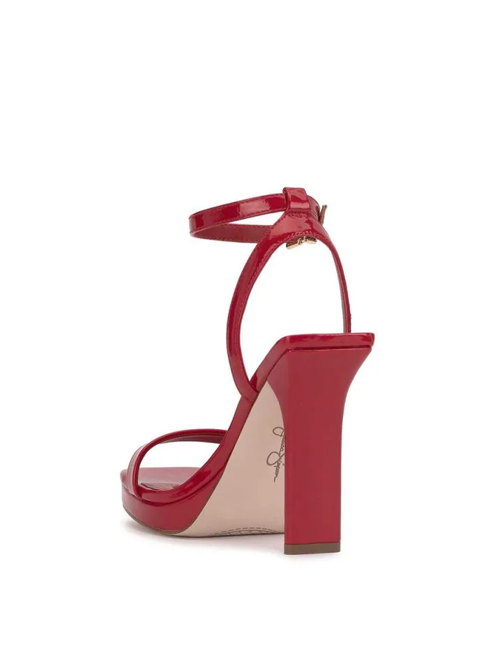 Women Adonia High Heel In Red Muse Jessica Simpson Sandals