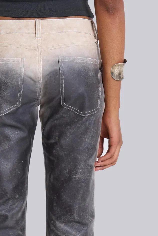 Women Airbrush Faux Leather Trousers Jaded London Jaded London Tops