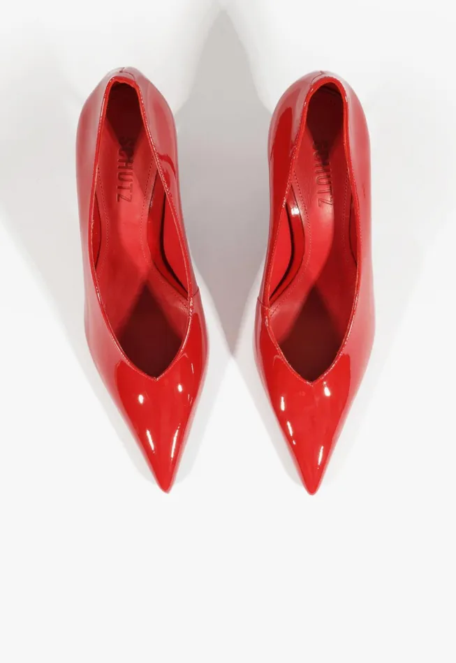 Women Alicia Pump Scarlet Schutz Shoes