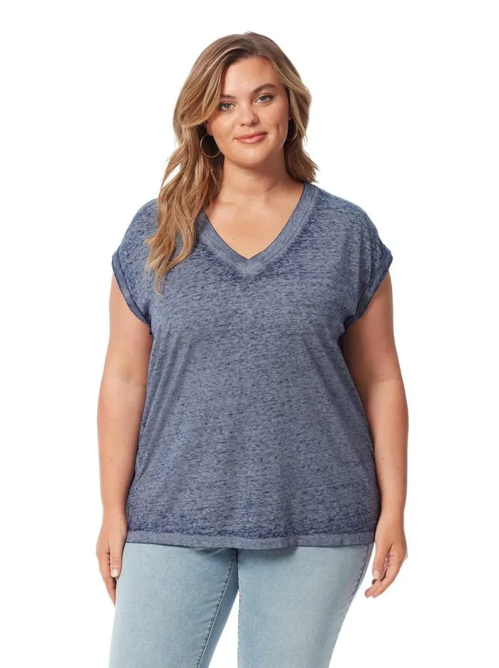 Women Amory Tee In Dress Blues Jessica Simpson Tops and Tees
