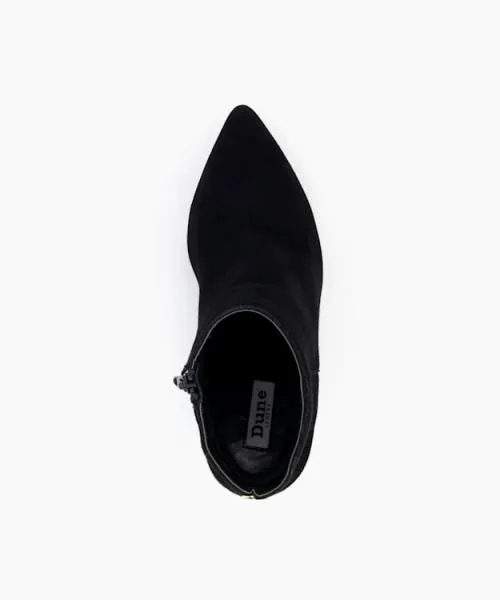 Women Ankle Boots Dune London Obsessive 2 8211 Black Black Suede Women Ankle Boots Dune London Obsessive 2 8211 Black Black Suede