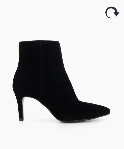 Women Ankle Boots Dune London Obsessive 2 8211 Black Black Suede Women Ankle Boots Dune London Obsessive 2 8211 Black Black Suede