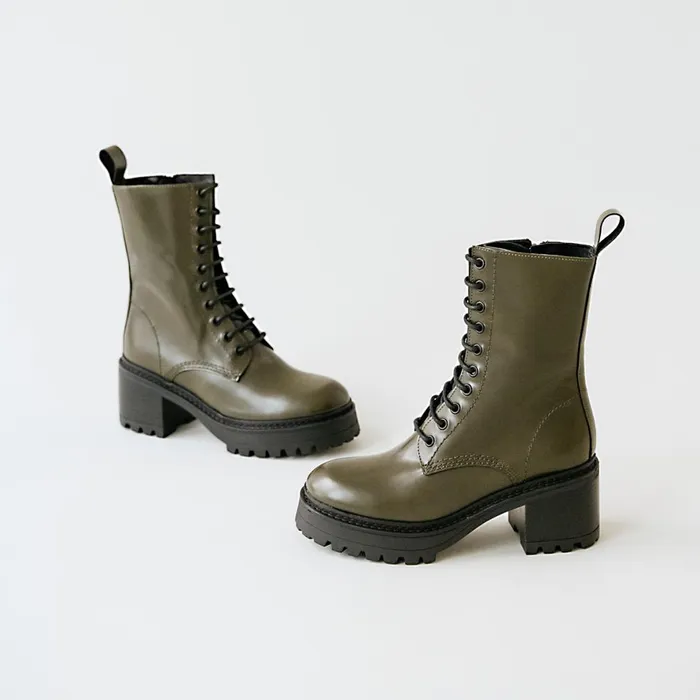 Women Ankle Boots Lowboots Jonak Platform Boots With Laces