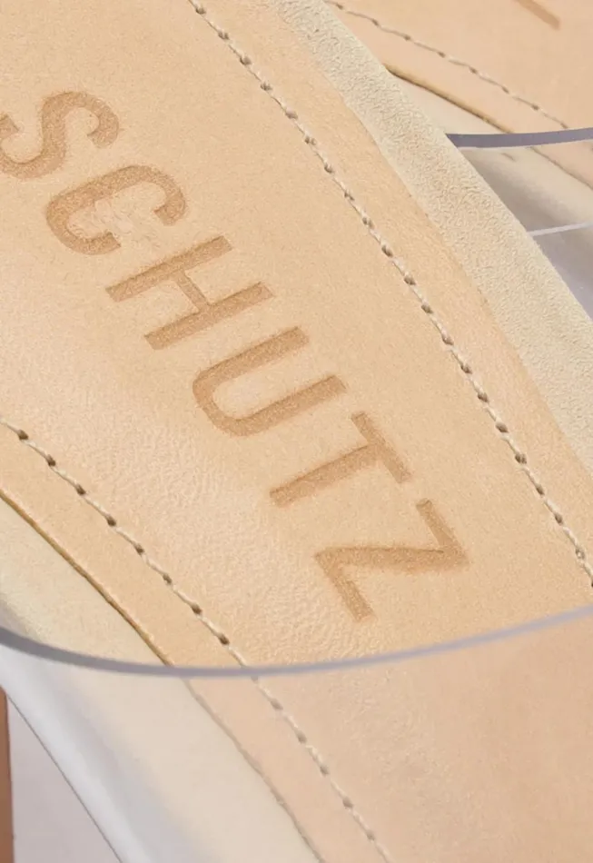 Women Ariella Sandal Oyster Schutz Shoes Mules Women Ariella Sandal Oyster Schutz Shoes Mules