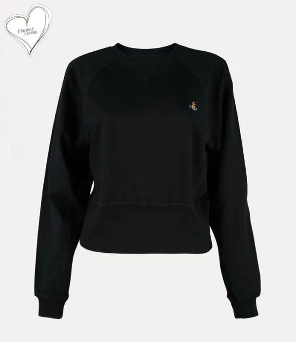 Women Athletic Sweatshirt Black Viviennewestwood Sweatshirts And TShirts