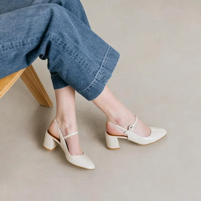 Women Babies Salomes Jonak Pointed Toe Pumps With Heels