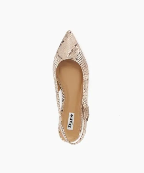 Women Ballet Pumps Dune London Heighten 8211 Reptile Animal Women Ballet Pumps Dune London Heighten 8211 Reptile Animal