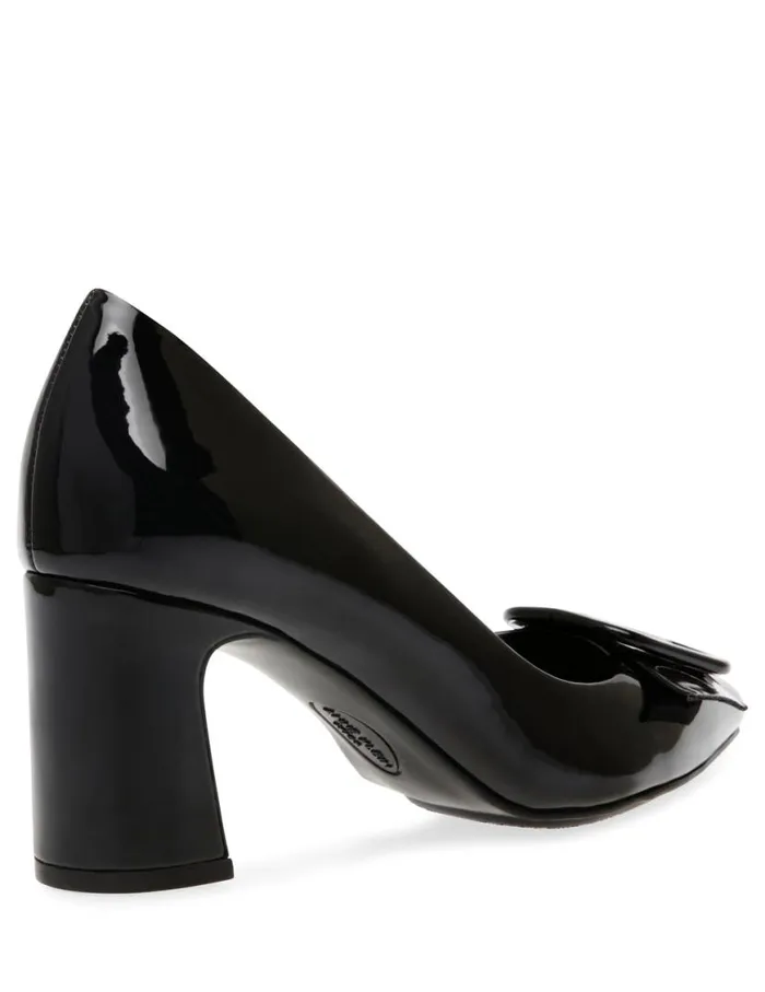 Women Baretta Dress Pump Black Patent Anne Klein Heels