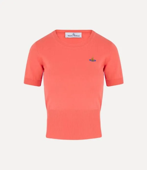Women Bea Top Coral Viviennewestwood Knitwear