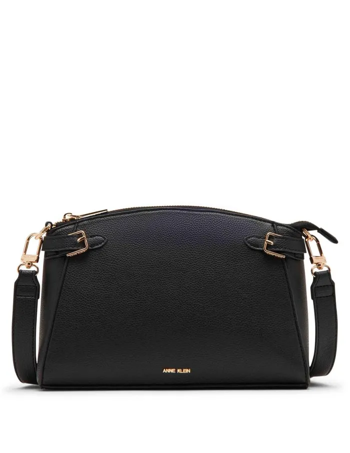 Women Belted Dome Crossbody Bag Sunbaked Anne Klein Crossbody Bags