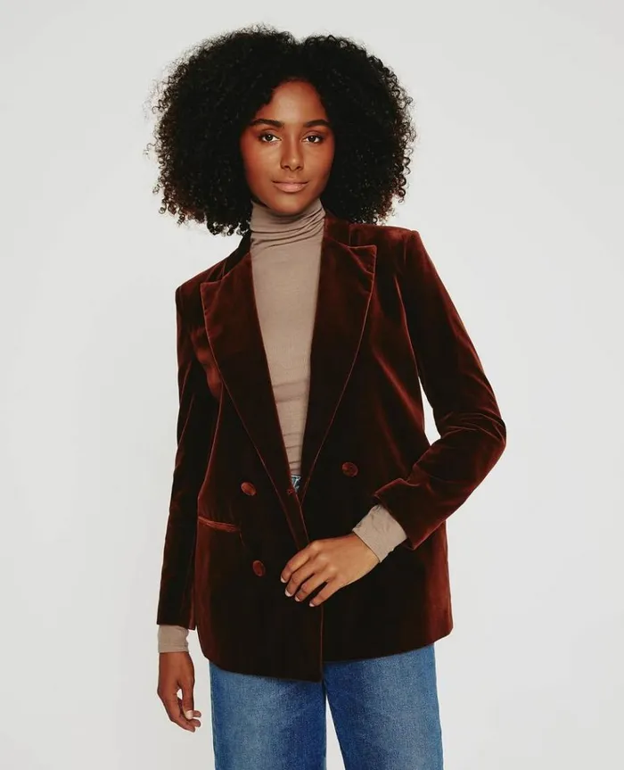 Women Blazers AG Jeans Renzo Blazer Cognac Women Blazers AG Jeans Renzo Blazer Cognac