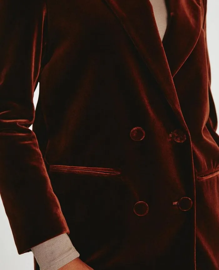 Women Blazers AG Jeans Renzo Blazer Cognac Women Blazers AG Jeans Renzo Blazer Cognac