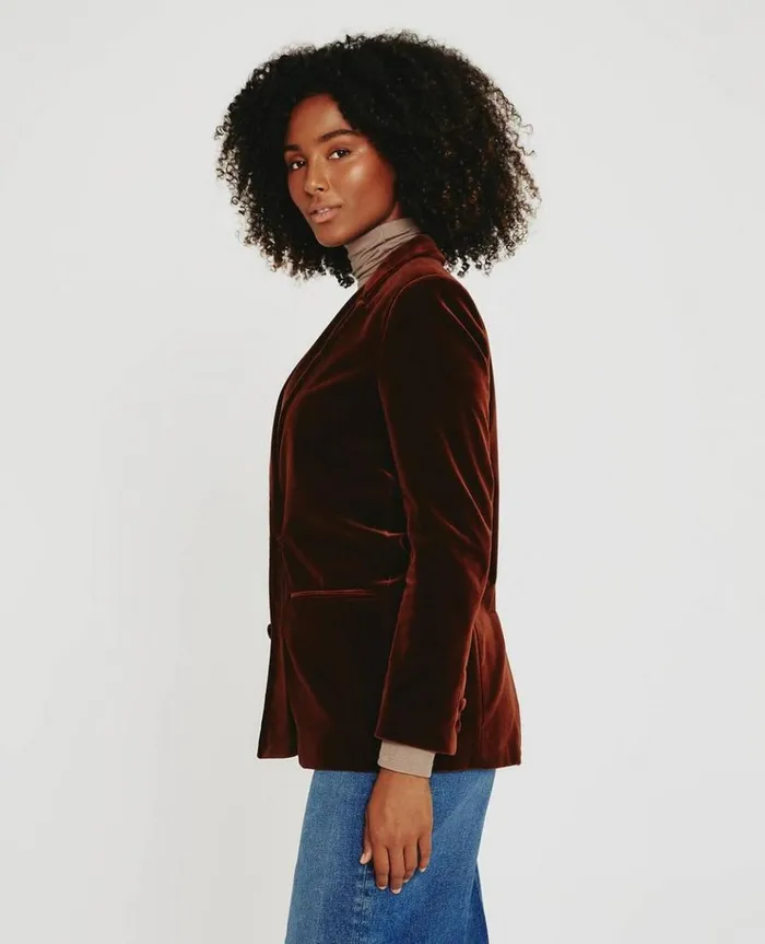 Women Blazers AG Jeans Renzo Blazer Cognac Women Blazers AG Jeans Renzo Blazer Cognac
