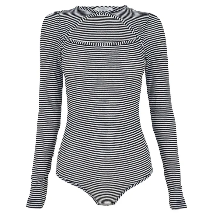 Women Bodystockings Underprotection MONA LONG SLEEVE WOOL BODYSTOCKING