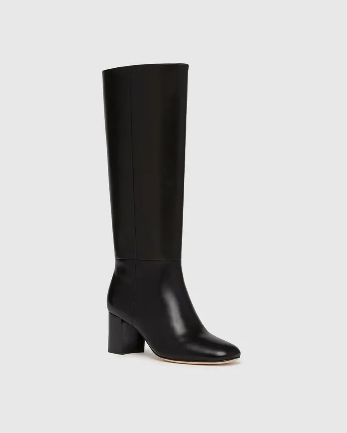 Women Boots PAIGE Katy Tall Boot 8211 Black Leather Women Boots PAIGE Katy Tall Boot 8211 Black Leather