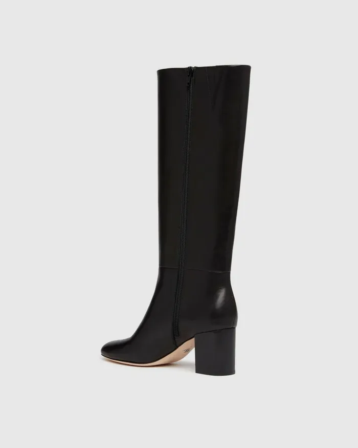 Women Boots PAIGE Katy Tall Boot 8211 Black Leather Women Boots PAIGE Katy Tall Boot 8211 Black Leather