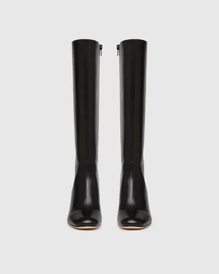 Women Boots PAIGE Katy Tall Boot 8211 Black Leather Women Boots PAIGE Katy Tall Boot 8211 Black Leather