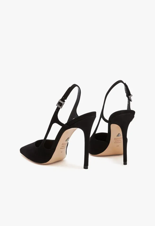 Women Boris Slingback Pump Black Schutz Shoes