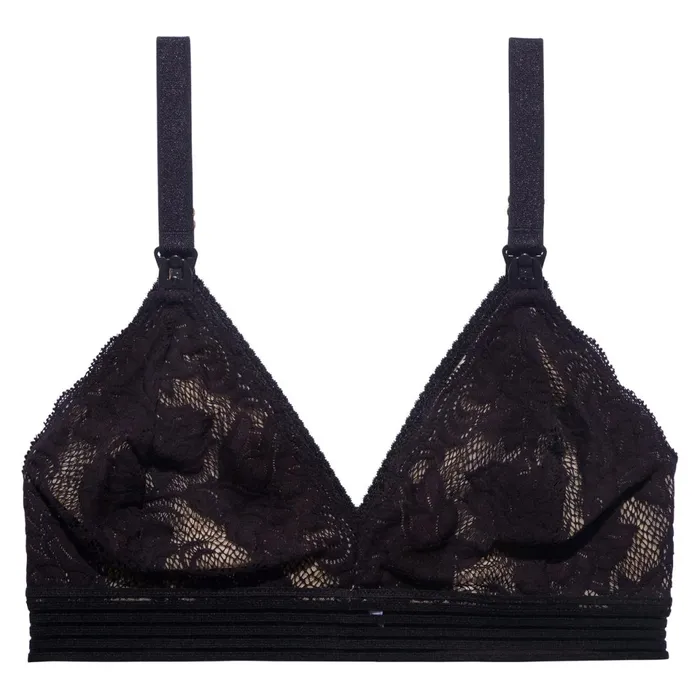 Women Bras and Bralettes Underprotection GILDA MATERNITY BRA BLACK