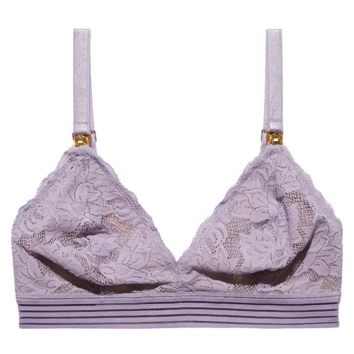 Women Bras and Bralettes Underprotection GILDA MATERNITY BRA PURPLE