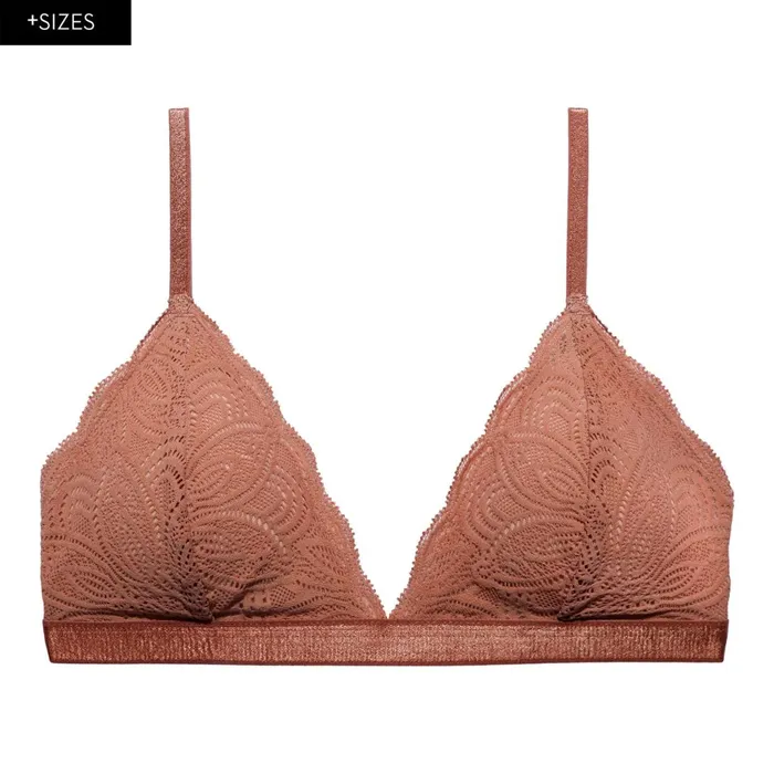 Women Bras and Bralettes Underprotection LUNA BRA CLAY