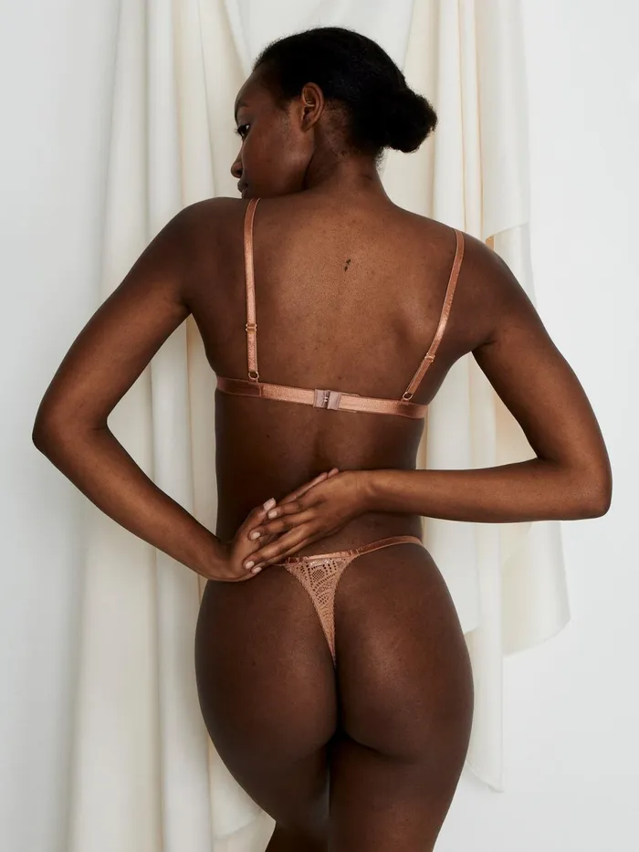 Women Bras and Bralettes Underprotection LUNA BRA CLAY