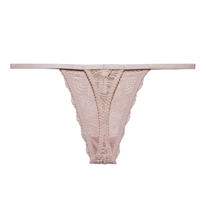 Women Briefs Strings and Hipsters Underprotection LUNA STRING LIGHT BEIGE