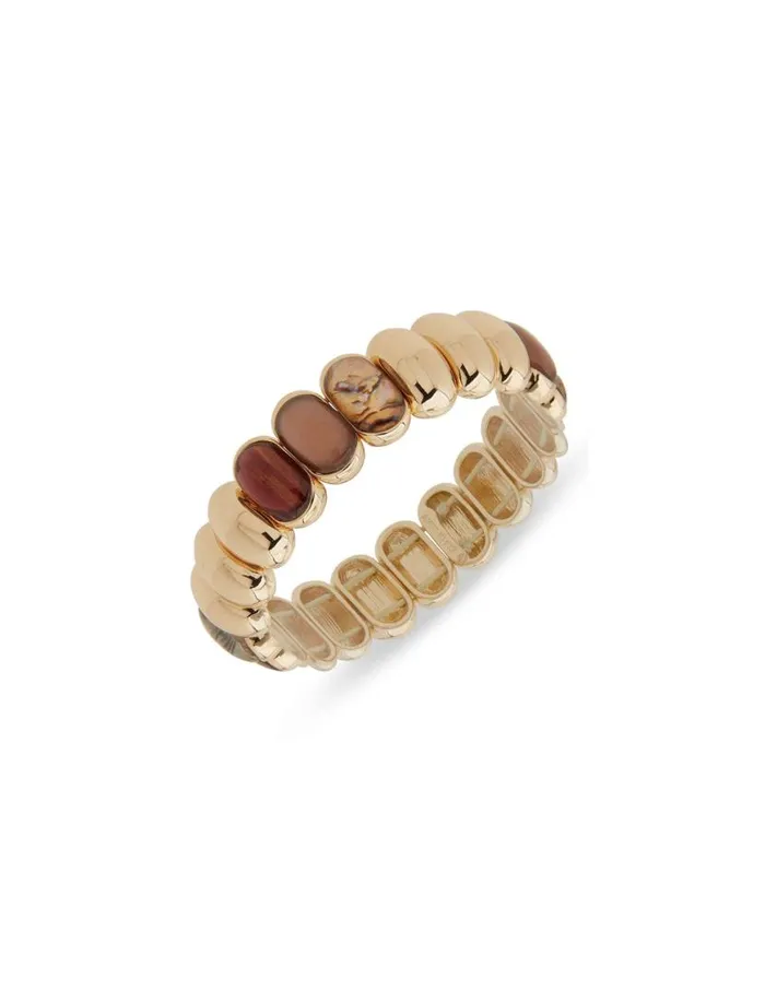 Women Cab Tiled Stretch Bracelet Anne Klein Bracelets