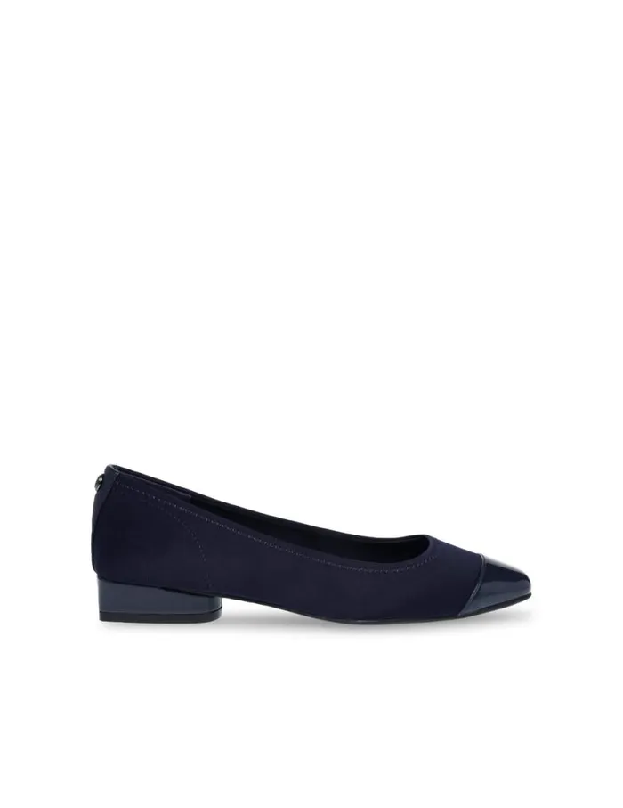 Women Carlie Flat Navy Anne Klein Flats and Loafers