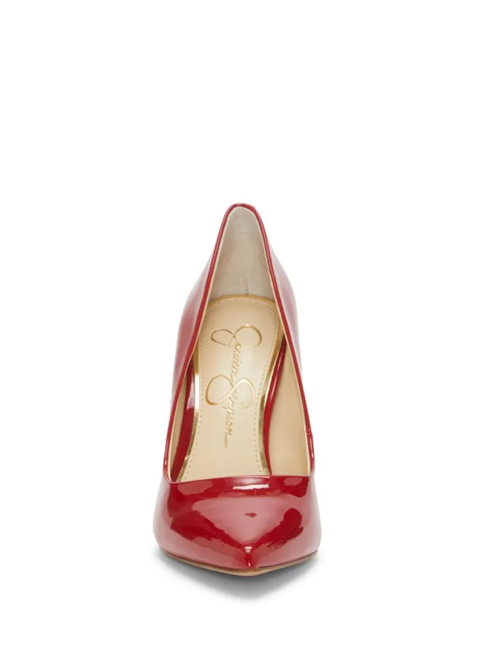 Women Cassani Pump In Red Muse Jessica Simpson Pumps