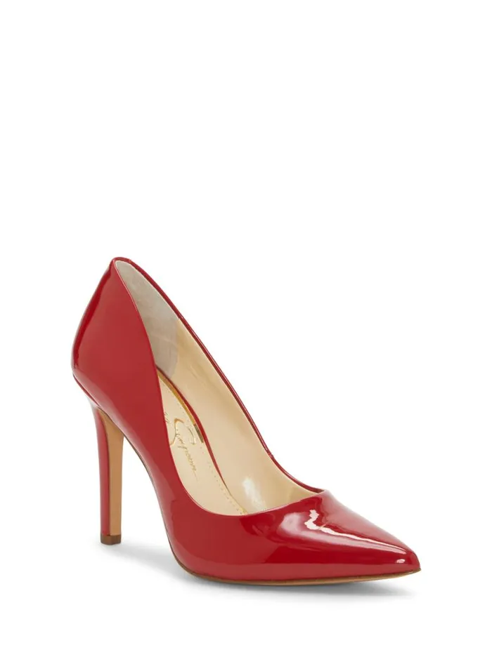 Women Cassani Pump In Red Muse Jessica Simpson Pumps
