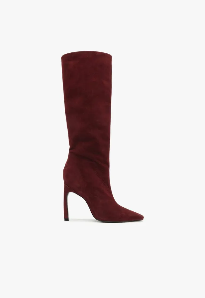 Women Cate Curve Boot Cherry Wine Schutz Shoes Boots