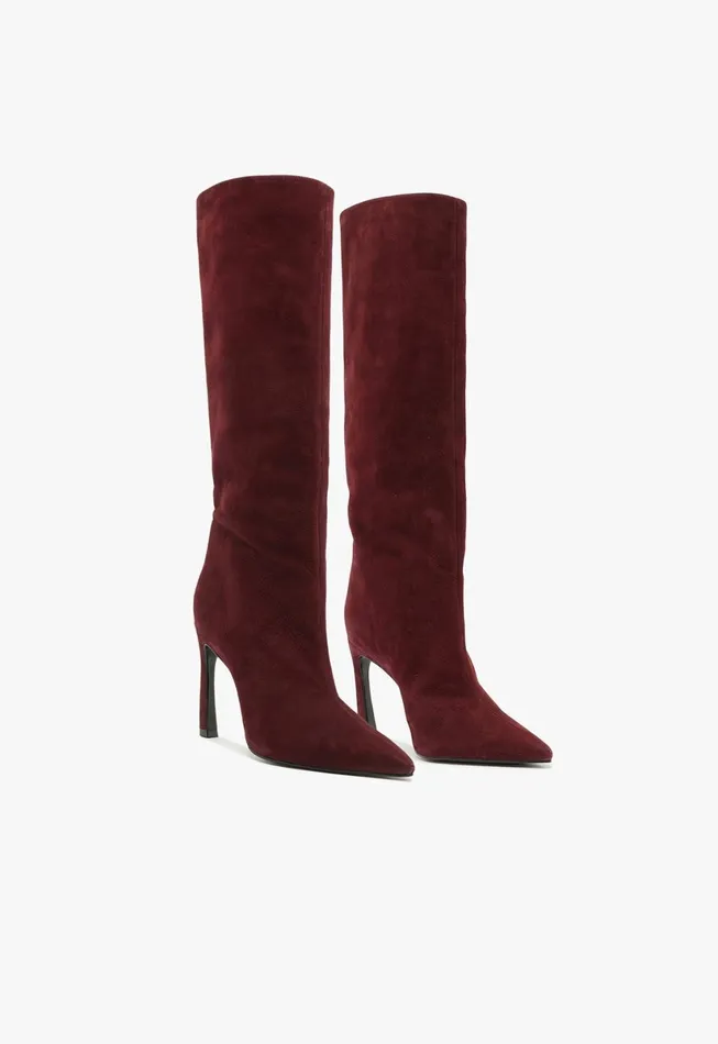 Women Cate Curve Boot Cherry Wine Schutz Shoes Boots