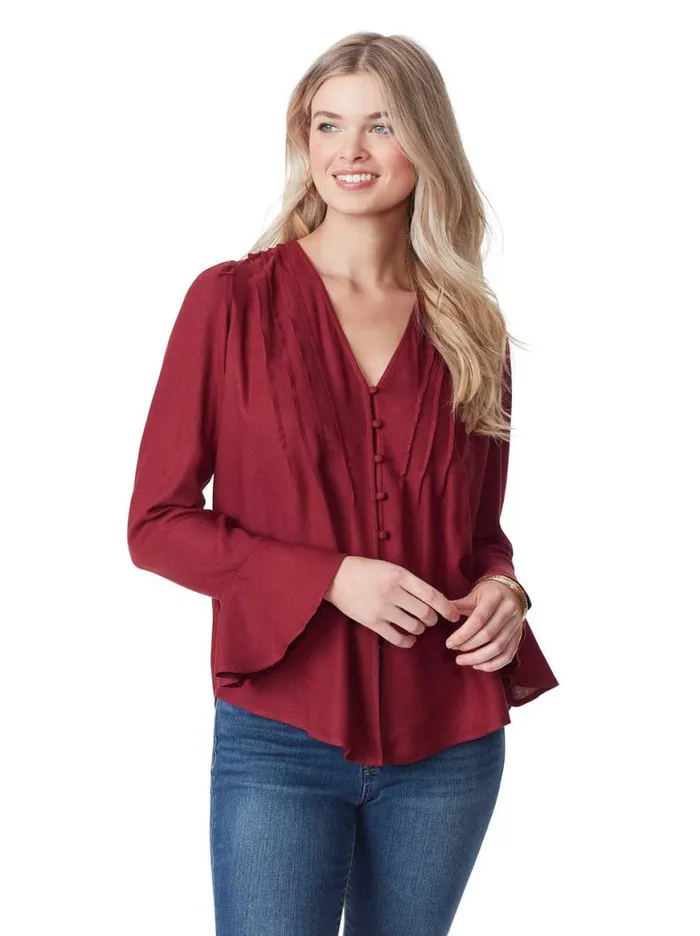 Women Cecily Top In Syrah Jessica Simpson Tops and Tees