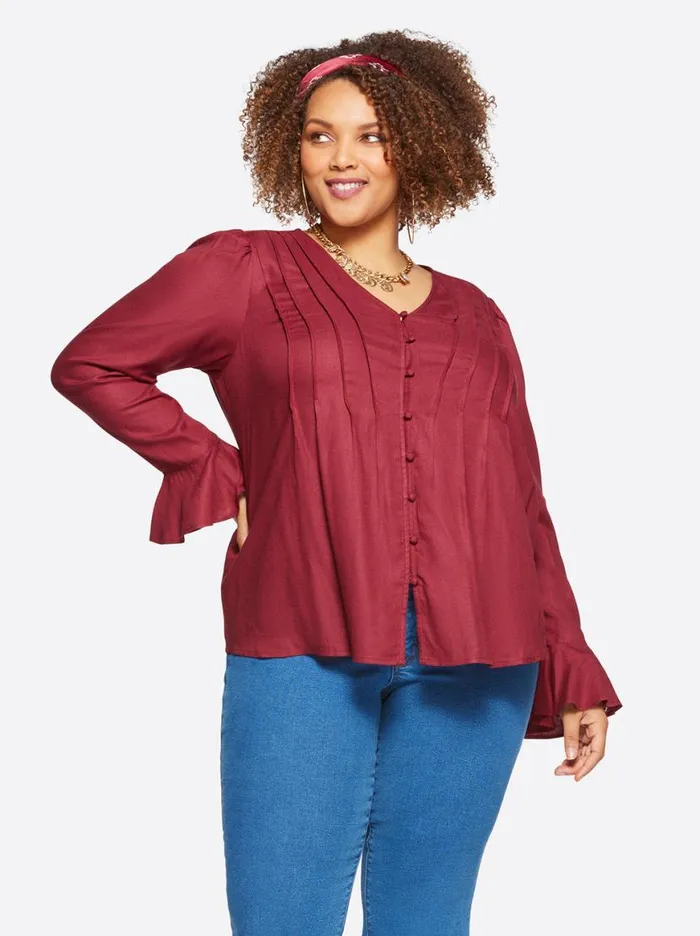 Women Cecily Top In Syrah Jessica Simpson Tops and Tees