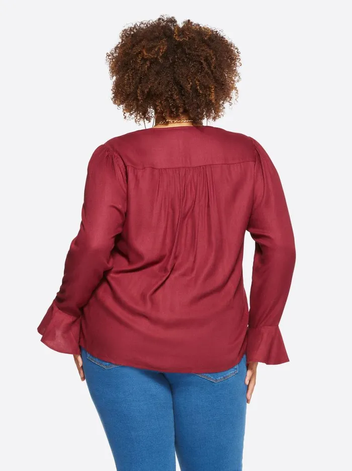 Women Cecily Top In Syrah Jessica Simpson Tops and Tees
