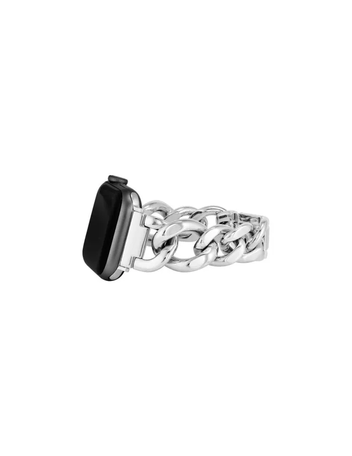 Women Chain Link Bracelet Band For Apple Watch Twotone Anne Klein Apple Watch Accessories