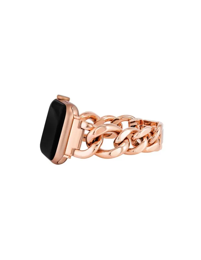 Women Chain Link Bracelet Band For Apple Watch Twotone Anne Klein Apple Watch Accessories