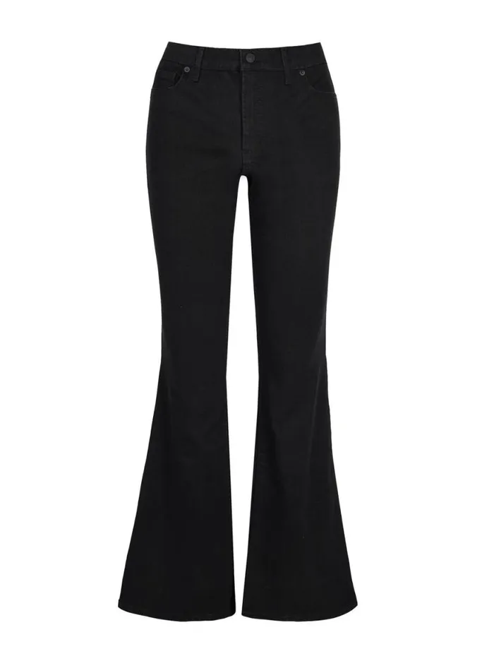 Women Charmed Flare In Black Jessica Simpson Denim