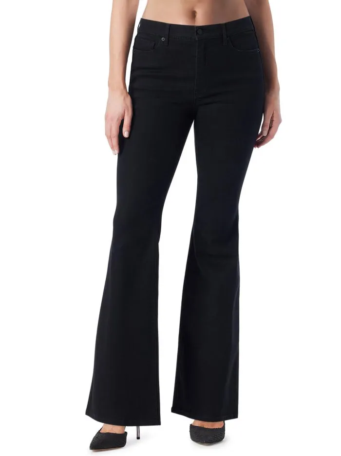 Women Charmed Flare In Black Jessica Simpson Denim