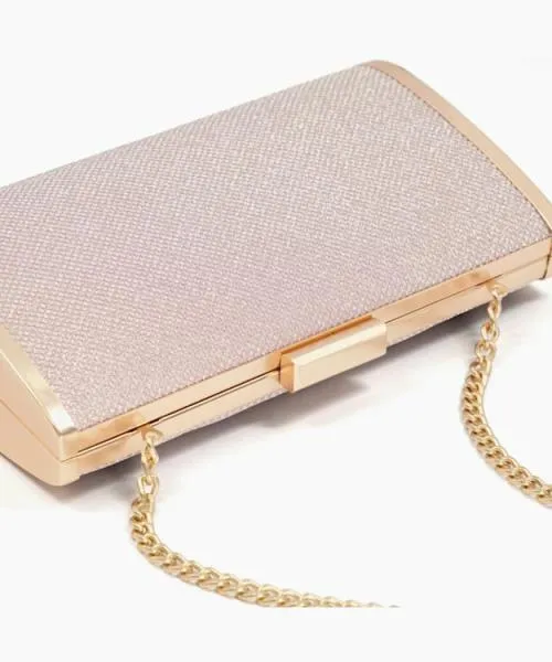 Women Clutch Bags Dune London Blaike 8211 Rose Gold Metallic Fabric Women Clutch Bags Dune London Blaike 8211 Rose Gold Metallic Fabric