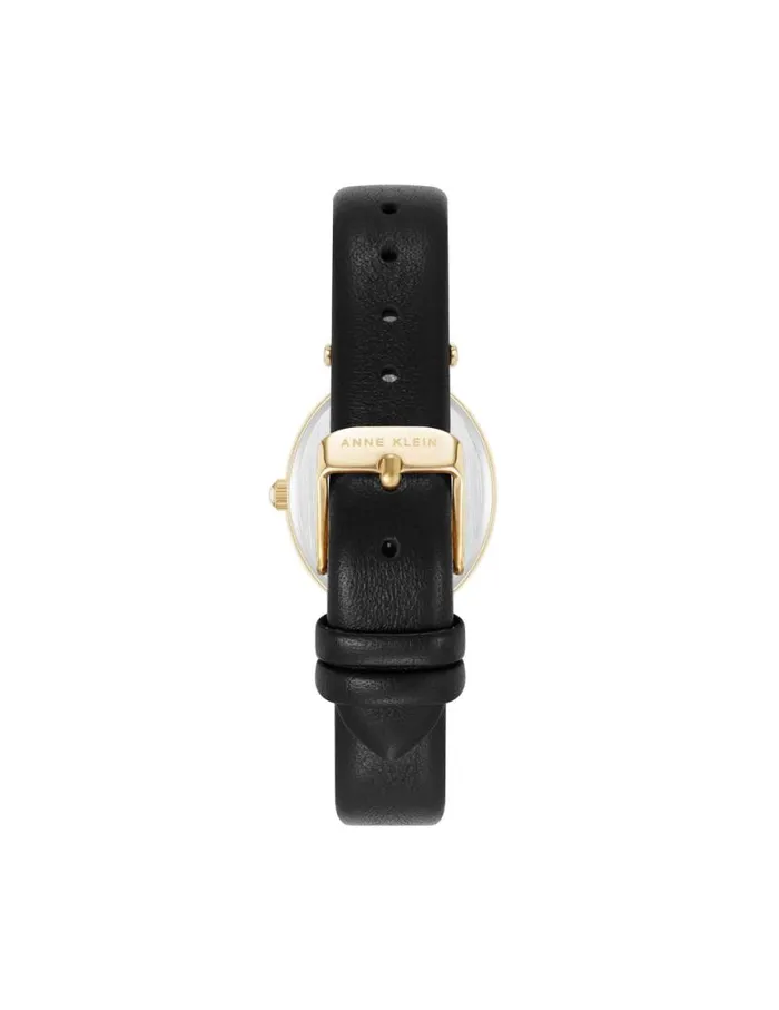 Women Consider It Oval Case Leather Watch Blushgoldtone Anne Klein Watches