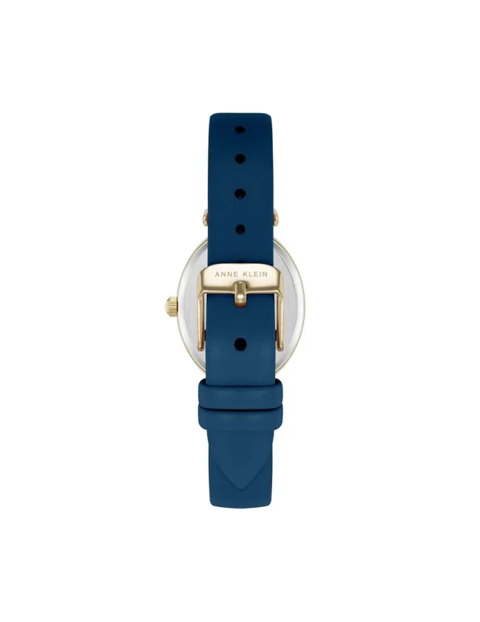Women Consider It Oval Case Leather Watch Blushgoldtone Anne Klein Watches