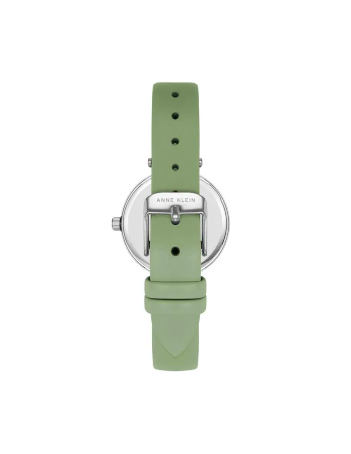 Women Consider It Round Sustainable Leather Band Watch Yellowgoldtone Anne Klein Watches