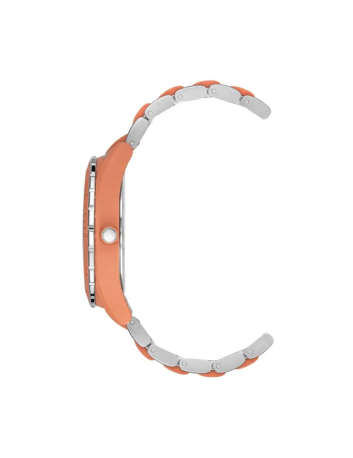 Women Consider It Solar Recycled Ocean Plastic Bracelet Watch Whiteandgoldtone Anne Klein Watches